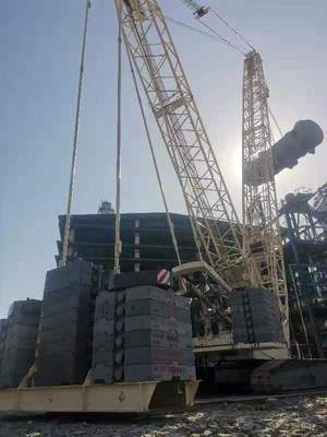 匠心吊運(yùn)展實力，石化四建助力寶來石化項目高效推進(jìn)